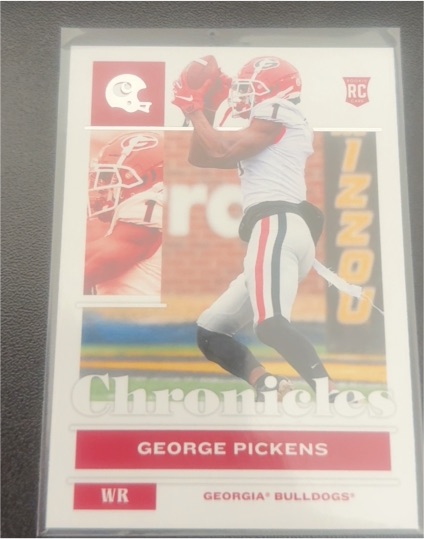 2022 Panini Chronicles Draft Picks #21 George Pickens — front