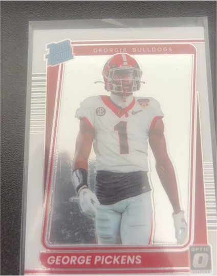 2022 Panini Chronicles Donruss Optic Draft Picks #23 George Pickens — front