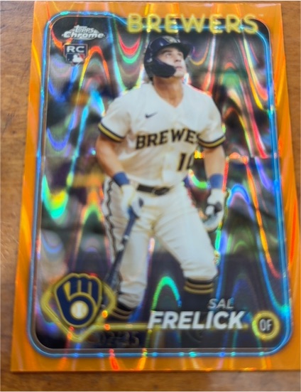 2024 Topps Chrome #39 Sal Frelick — front