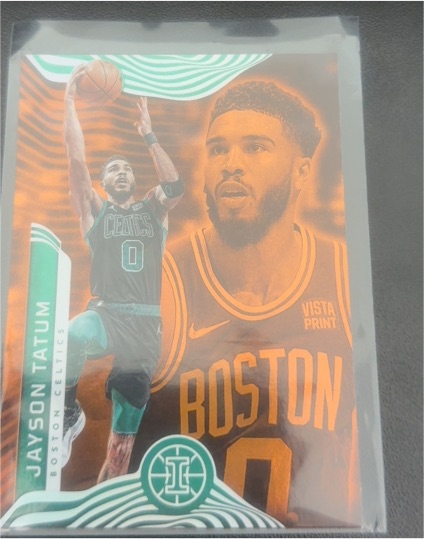 2021-22 Panini Illusions #1 Jayson Tatum — front