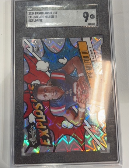 2024 Panini Absolute Explosive #EX-JMN Joe Milton III — front
