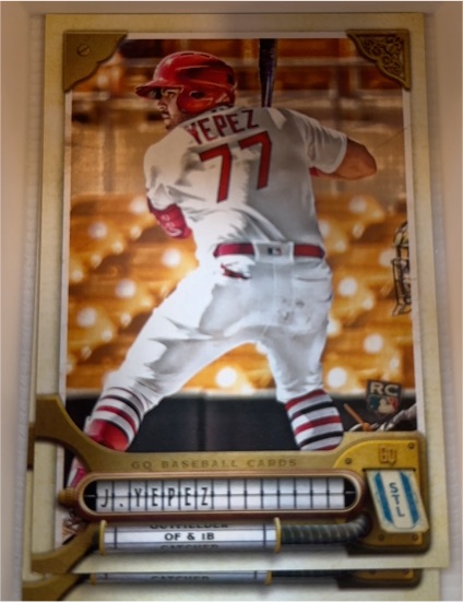 2022 Topps Gypsy Queen #280 Juan Yepez — front