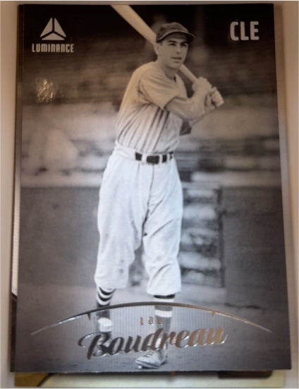 2023 Panini Chronicles #21 Lou Boudreau Luminance — front