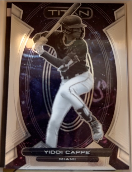 2023 Panini Chronicles Titan #24 Yiddi Cappe — front