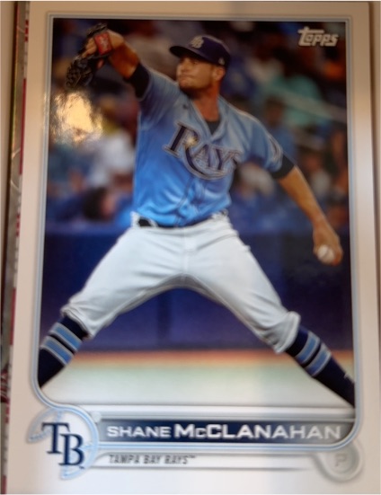 2022 Topps #244 Shane McClanahan — front