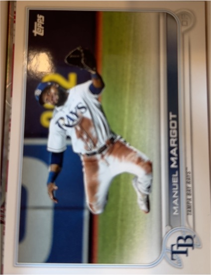 2022 Topps #612 Manuel Margot — front