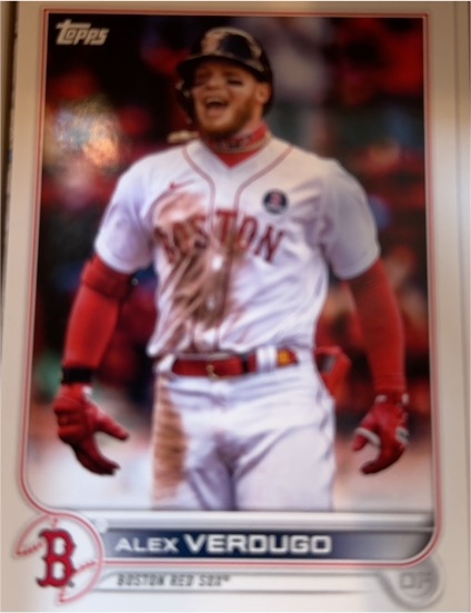 2022 Topps #356 Alex Verdugo — front