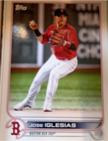2022 Topps #15 Jose Iglesias — front