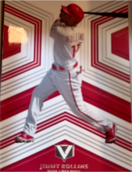 2023 Panini Chronicles #17 Jimmy Rollins Vertex — front