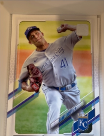 2021 Topps #304 Danny Duffy — front
