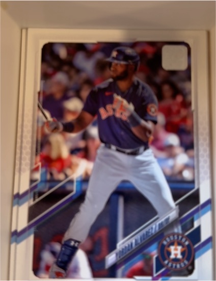 2021 Topps Series 1 #286 Yordan Alvarez — front