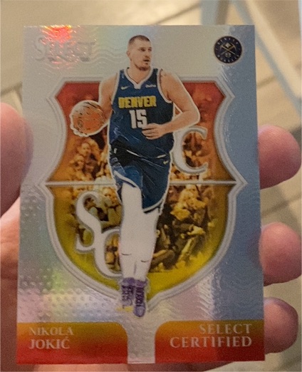 2024-25 Panini Select Certified #3 Nikola Jokic — front