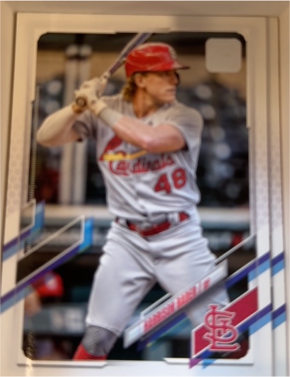 2021 Topps #286 Harrison Bader — front