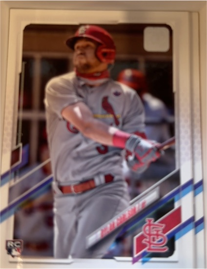 2021 Topps #285 Dylan Carlson — front