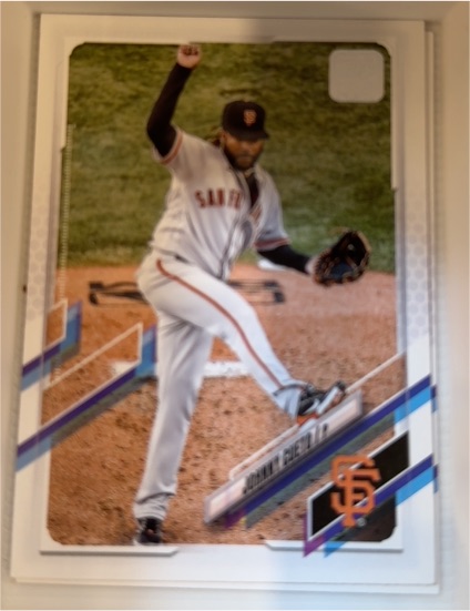 2021 Topps #268 Johnny Cueto — front