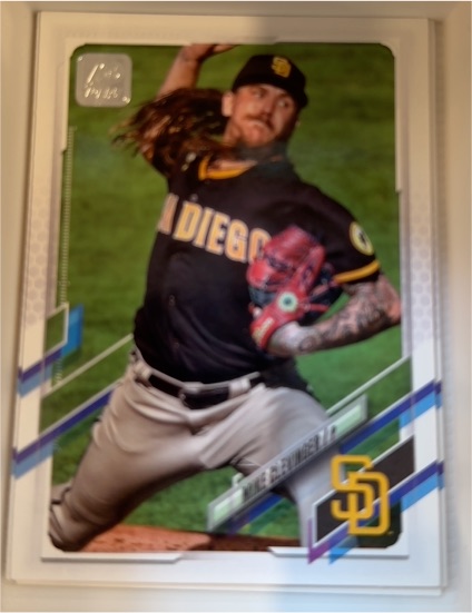 2021 Topps Series 1 #265 Mike Clevinger — front