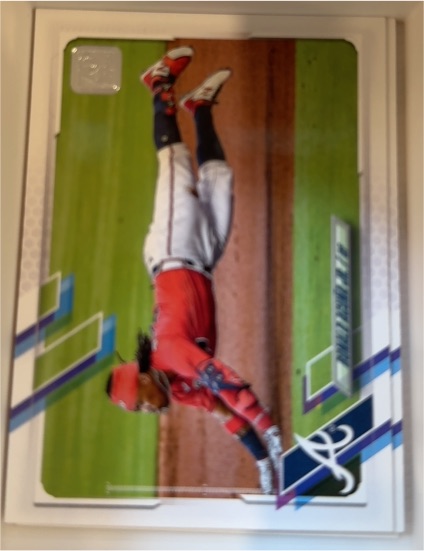 2021 Topps Japan Edition #50 Ronald Acuña Jr. — front