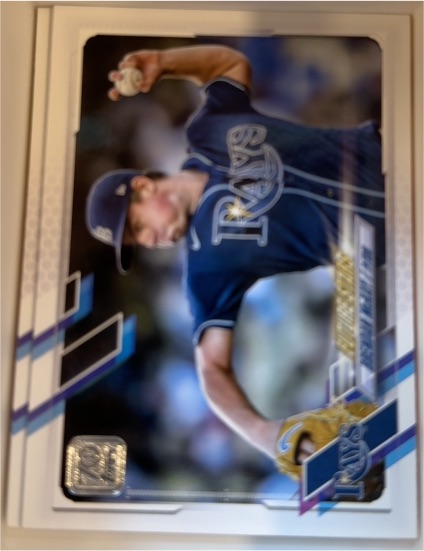 2021 Topps #257 Brendan McKay Tampa Bay Rays Future Stars — front