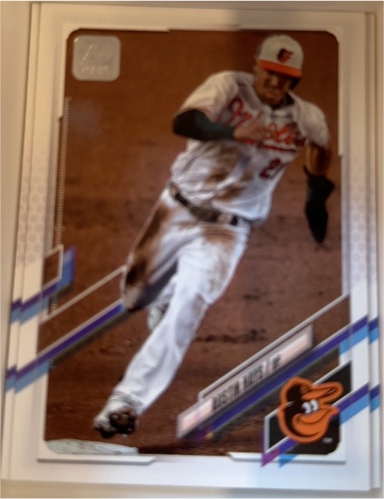 2021 Topps #255 Austin Hays — front