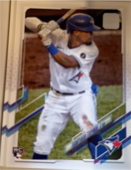 2021 Topps #243 Santiago Espinal — front