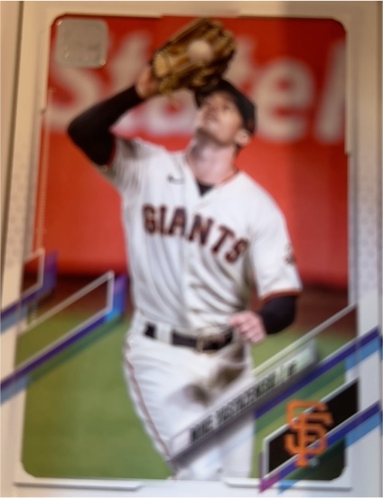 2021 Topps #227 Mike Yastrzemski — front