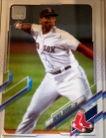 2021 Topps Chrome #94 Rafael Devers — front