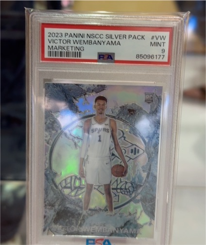 2023 Panini NSCC Silver Pack #VW Victor Wembanyama — front