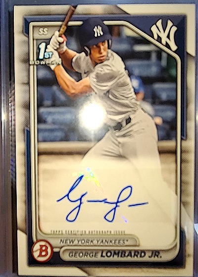 2024 Bowman #BP-79 George Lombard Jr. — front