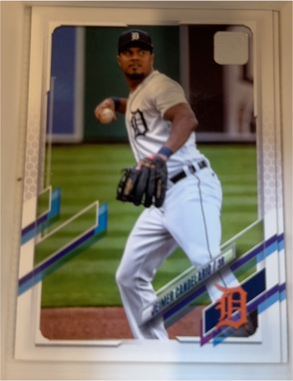 2021 Topps #217 Jeimer Candelario — front