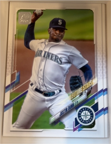 2021 Topps Series 1 #215 Justin Dunn — front
