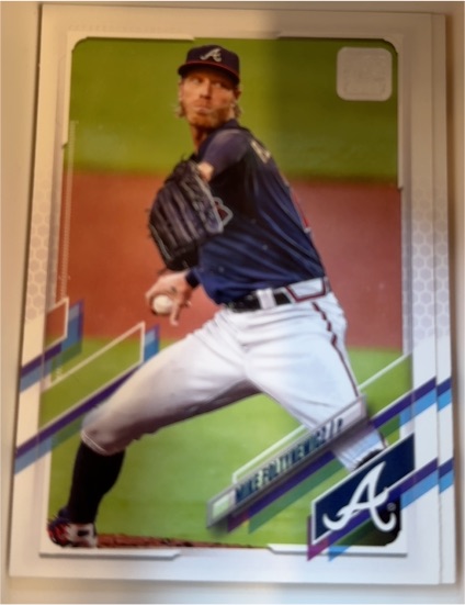 2021 Topps #209 Mike Foltynewicz — front