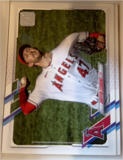 2021 Topps #208 Griffin Canning — front