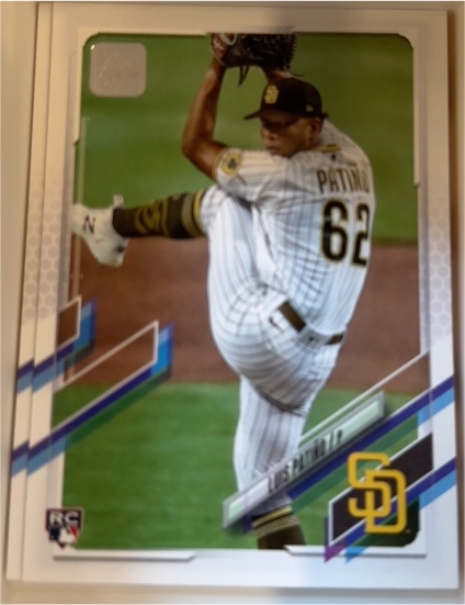 2021 Topps #205a Luis Patiño — front