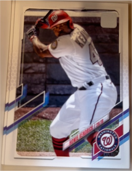 2021 Topps #202 Howie Kendrick — front