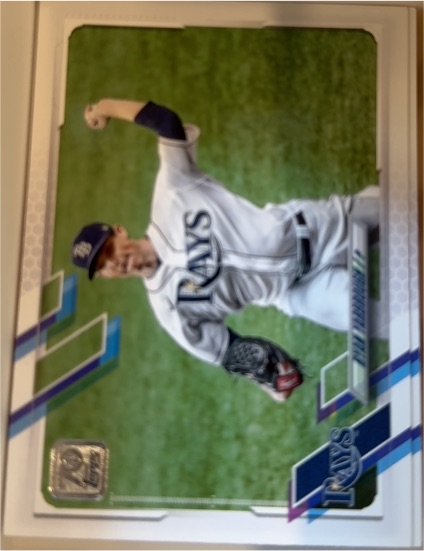 2021 Topps #196 Ryan Yarbrough — front