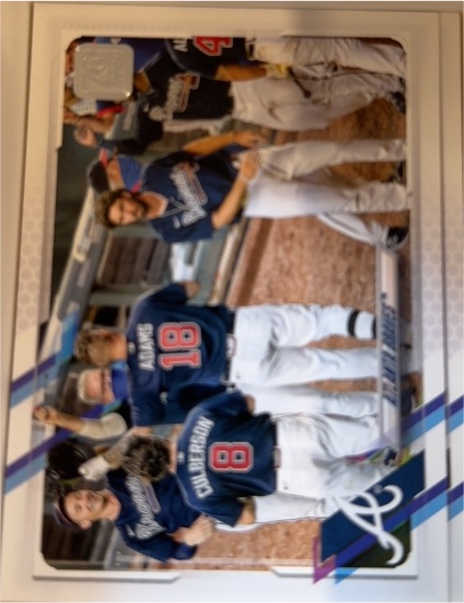 2021 Topps Series 1 #194 Atlanta Braves — front