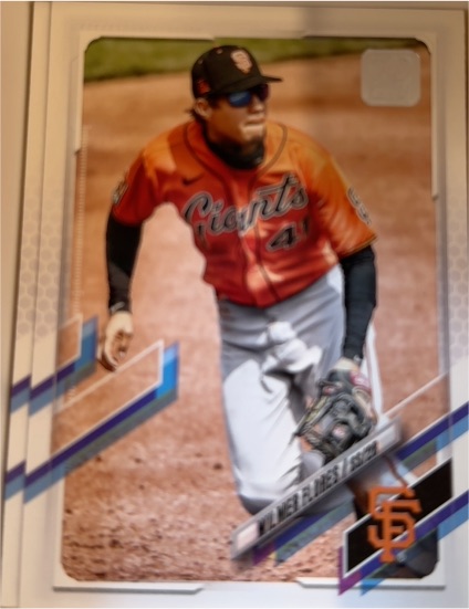 2021 Topps #191 Wilmer Flores — front