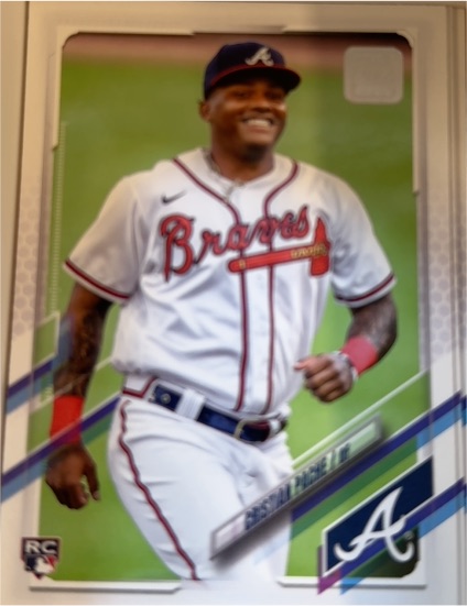 2021 Topps #187 Cristian Pache — front