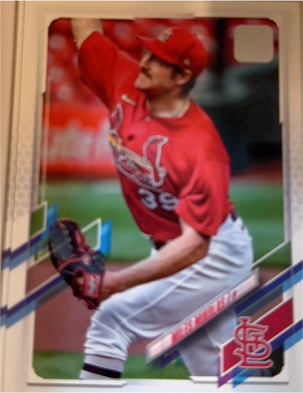 2021 Topps #181 Miles Mikolas — front