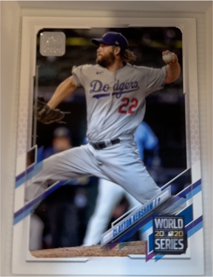 2021 Topps #179 Clayton Kershaw — front