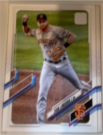 2021 Topps #173 Evan Longoria — front