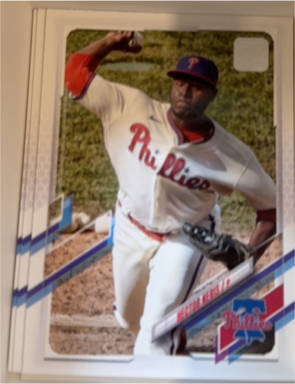 2021 Topps #171 Hector Neris Philadelphia Phillies — front