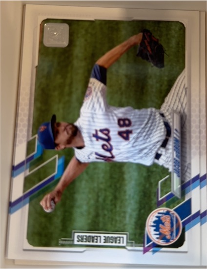 2021 Topps #170 Jacob deGrom — front