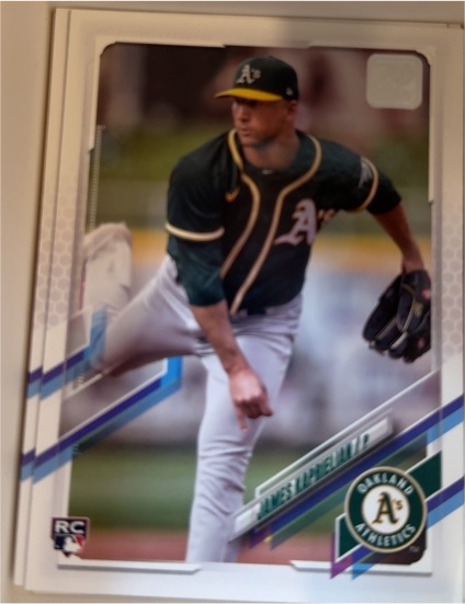 2021 Topps #167 James Kaprielian — front
