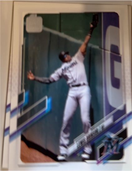 2021 Topps Chrome #42 Lewis Brinson — front