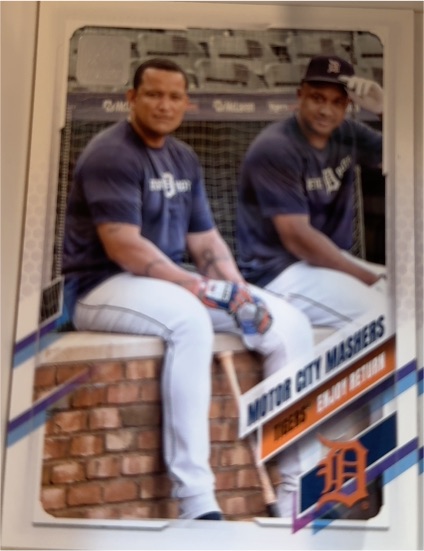 2021 Topps #152 Motor City Mashers Miguel Cabrera — front