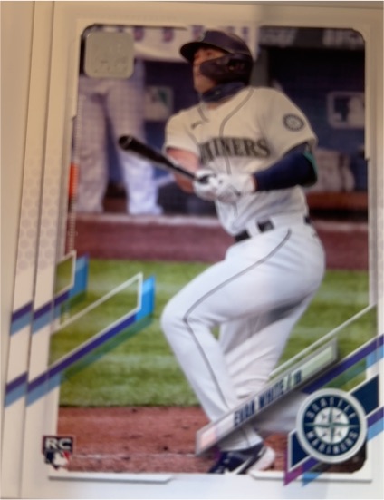 2021 Topps #151 Evan White Rookie — front