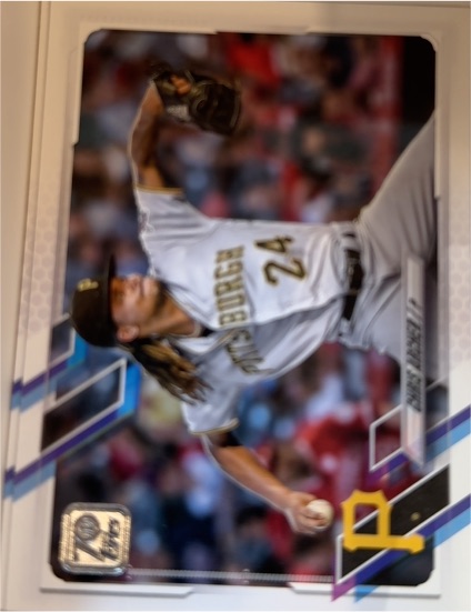 2021 Topps #199 Trevor Williams Pittsburgh Pirates — front