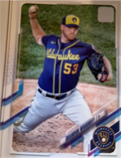 2021 Topps #135 Brandon Woodruff — front