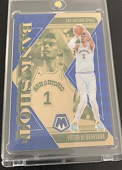 2024-25 Panini Mosaic Bank Shot #20 Victor Wembanyama — front